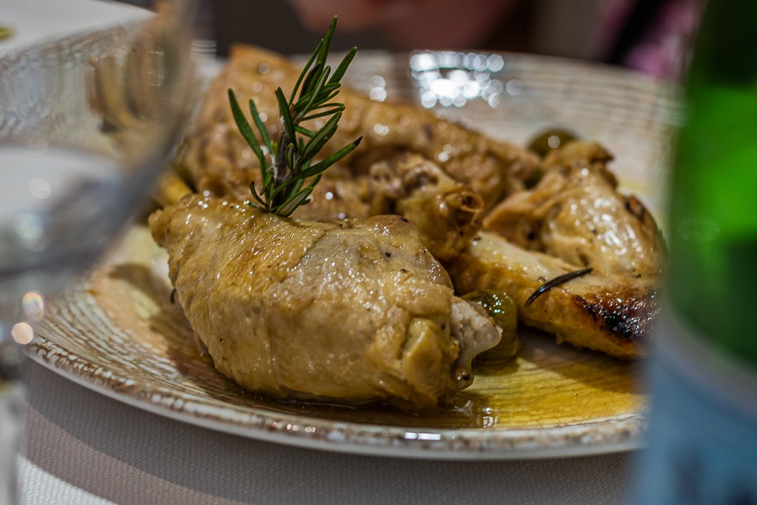 Best dinner restaurants in Rome - Chicken Cacciatore