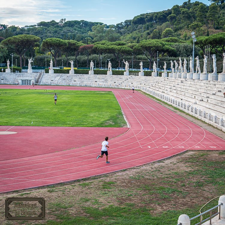 Running In Rome - Olympic Stadium