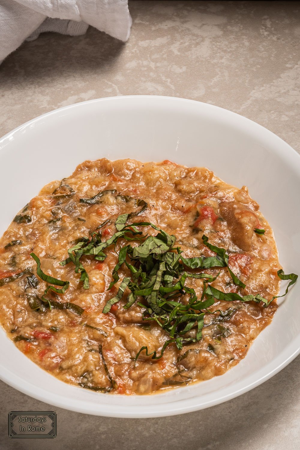Tuscan Tomato Soup - At Home