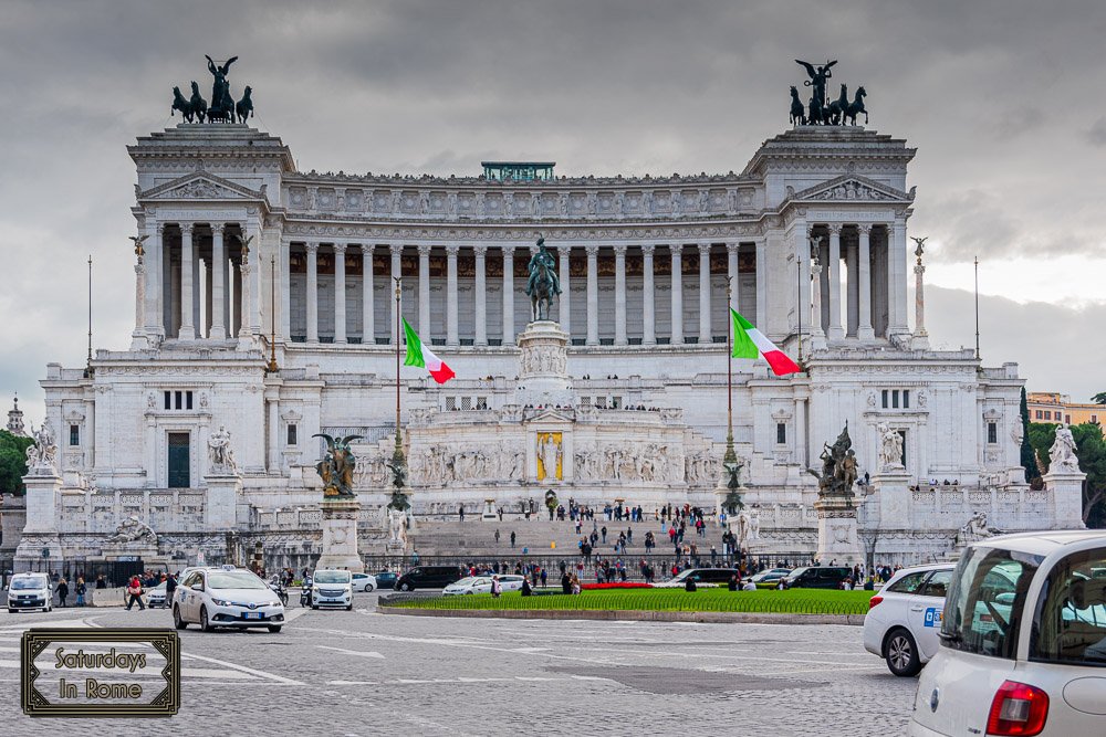 Vittoriano Monument In Rome - Almost monochromatic