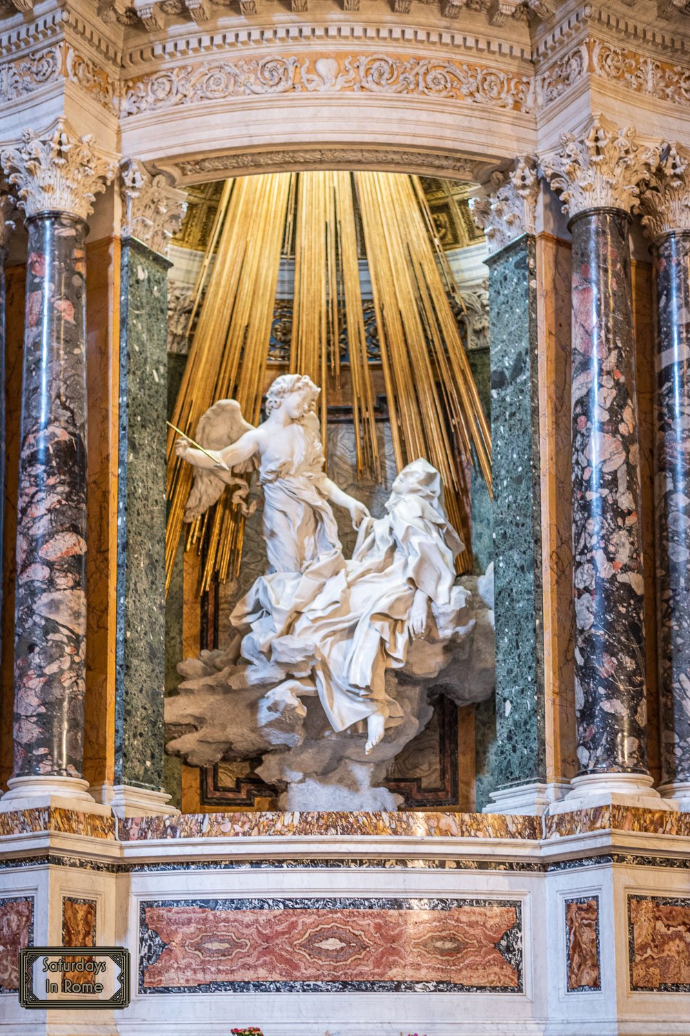 Well Known Statues - The Ecstasy of Saint Teresa