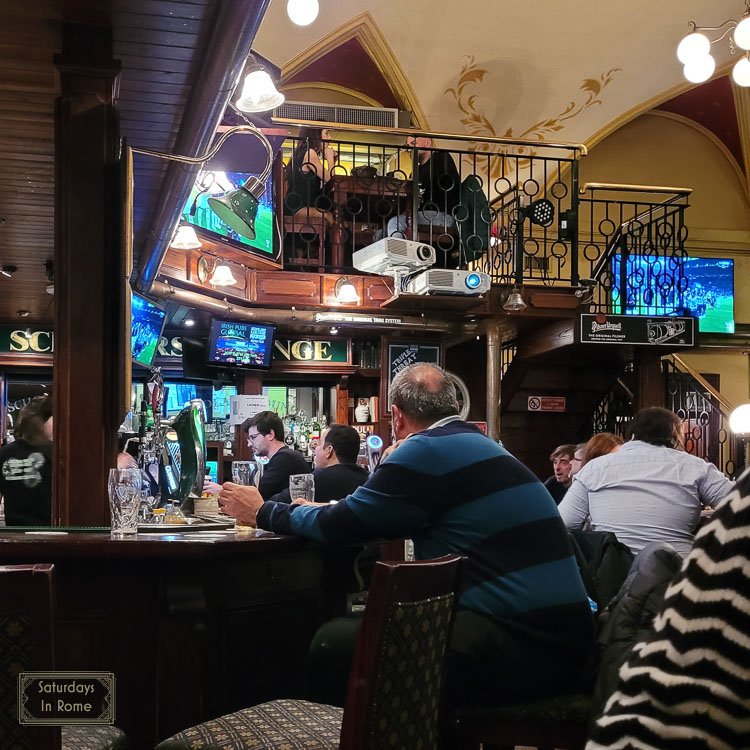 Where to watch NFL in Rome- - Irish Pub