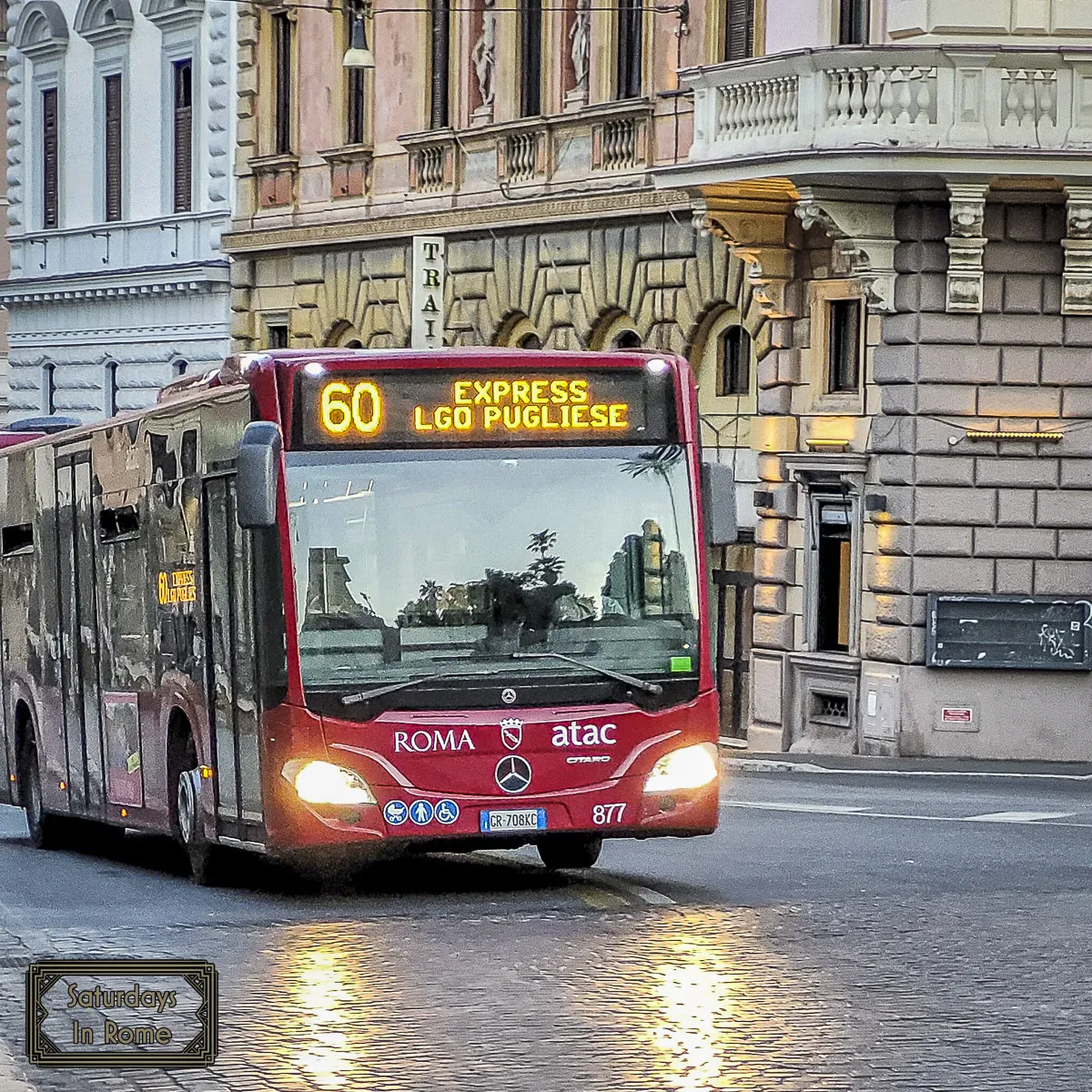 Early Morning Rome - Public Transportation