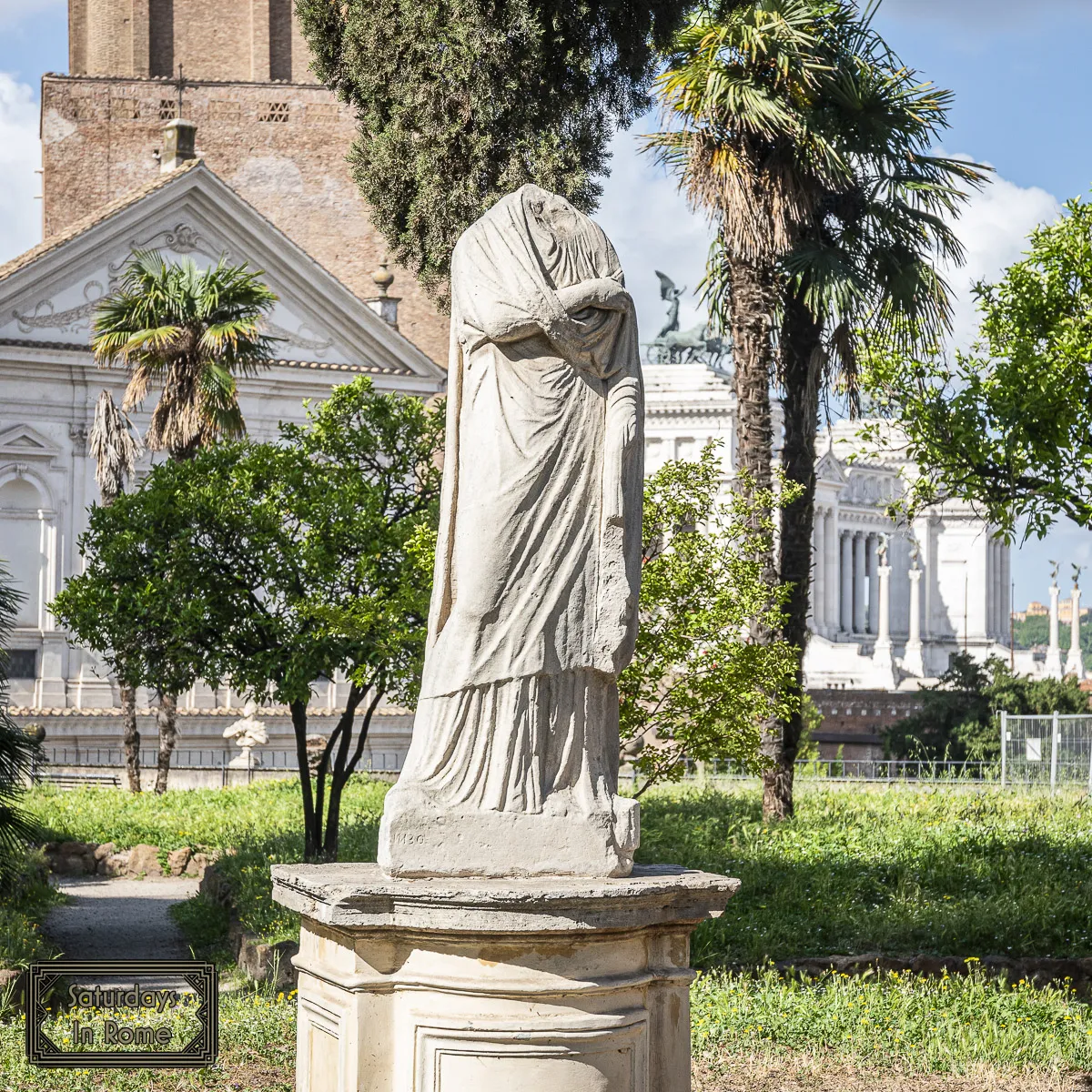 Secret Garden In Rome - More Headless Statues