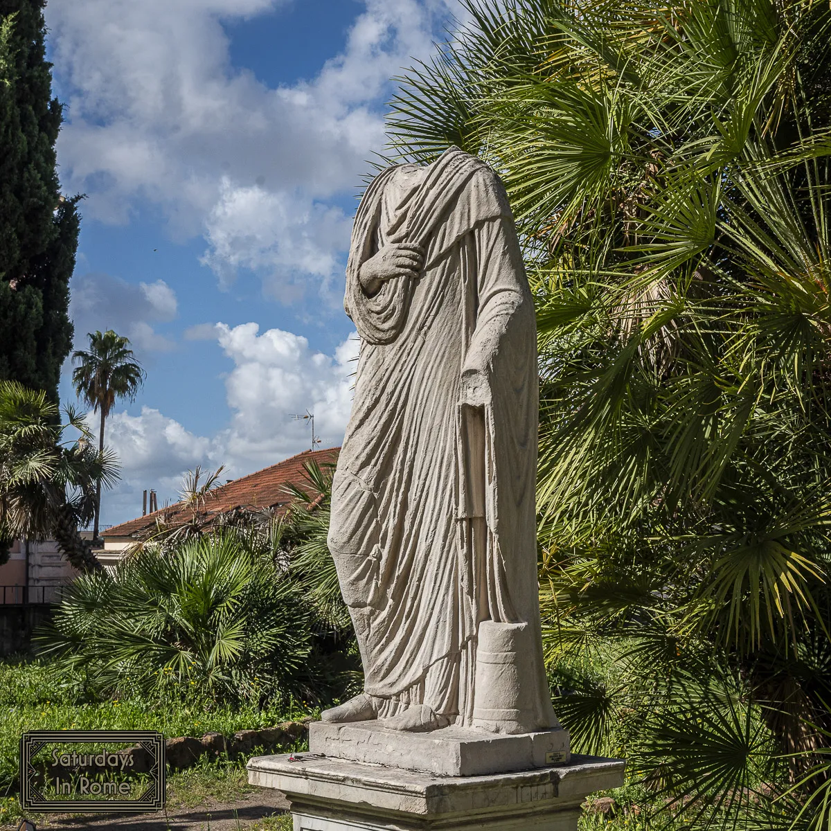 Secret Garden In Rome - And Yet More Headless Statues