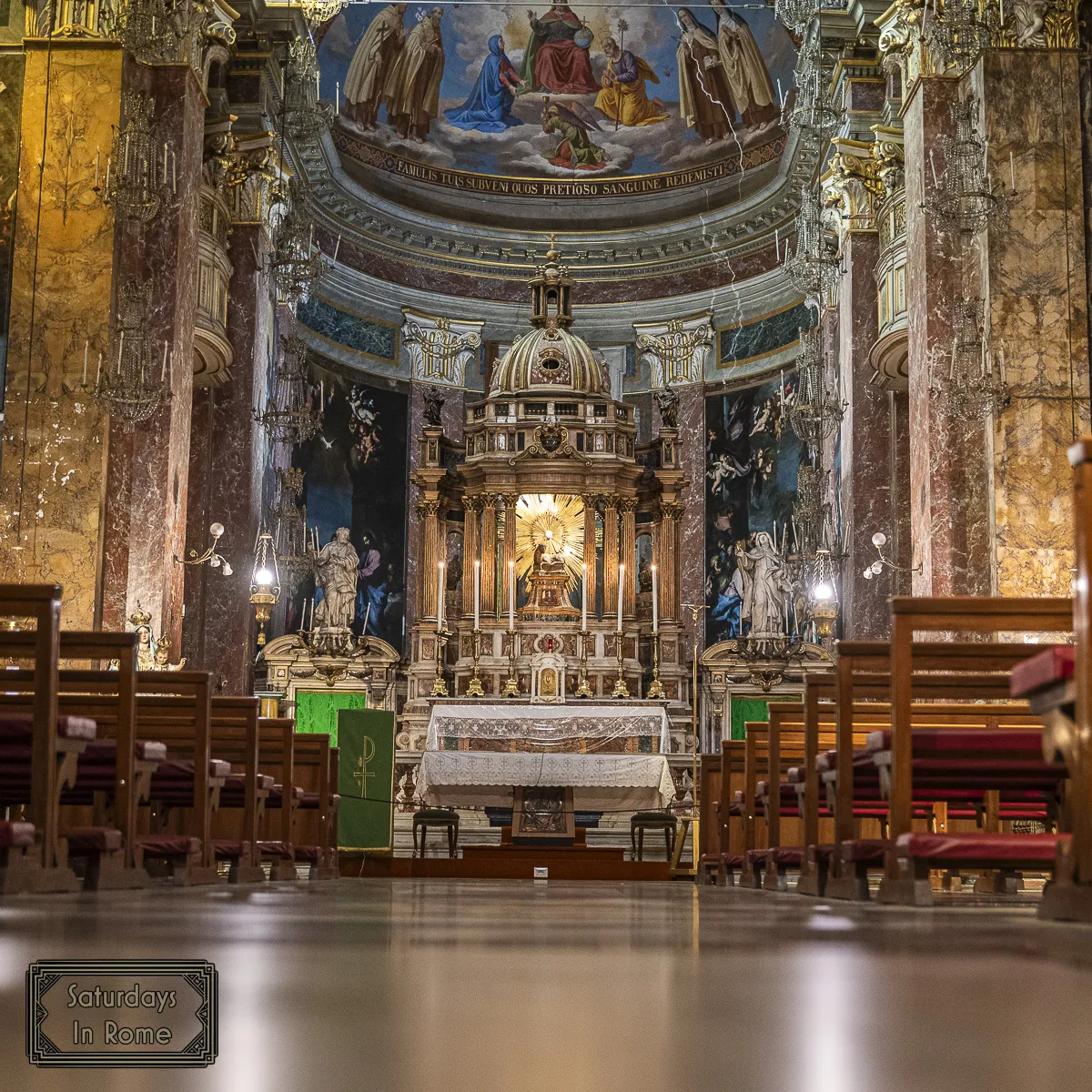 Santa Maria Della Scala - Floor Perspective