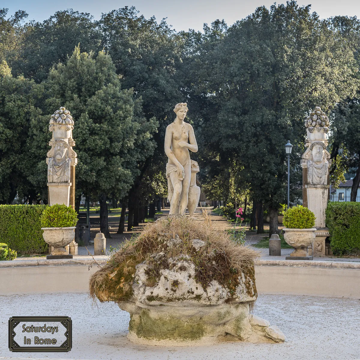 Villa Borghese Gardens - Sculptures