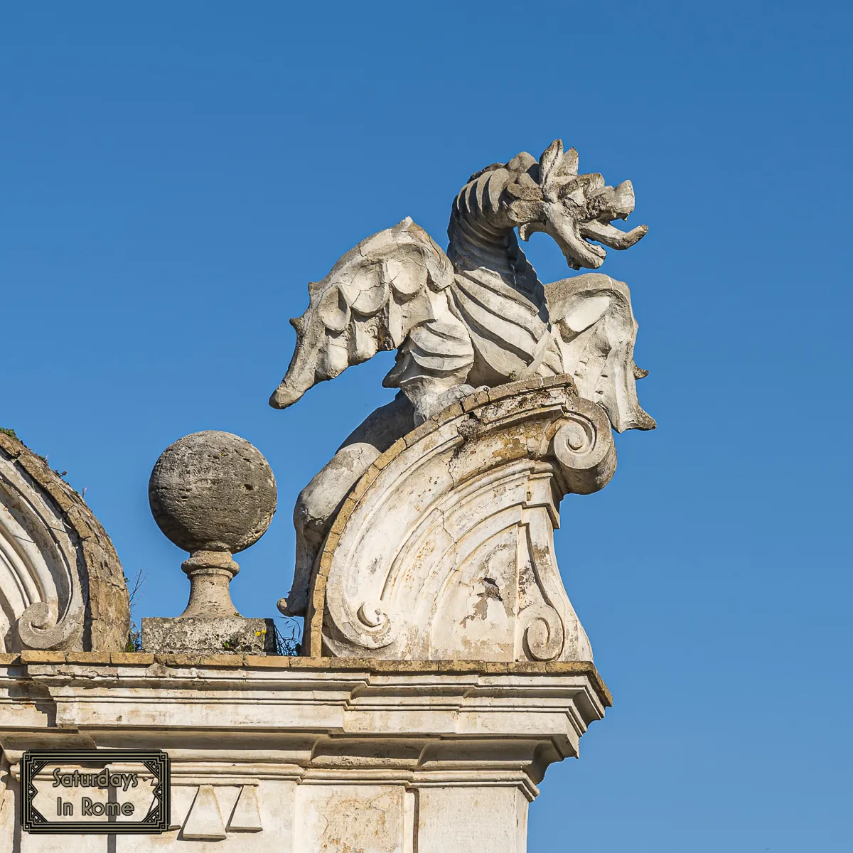 Villa Borghese Gardens - Dragons