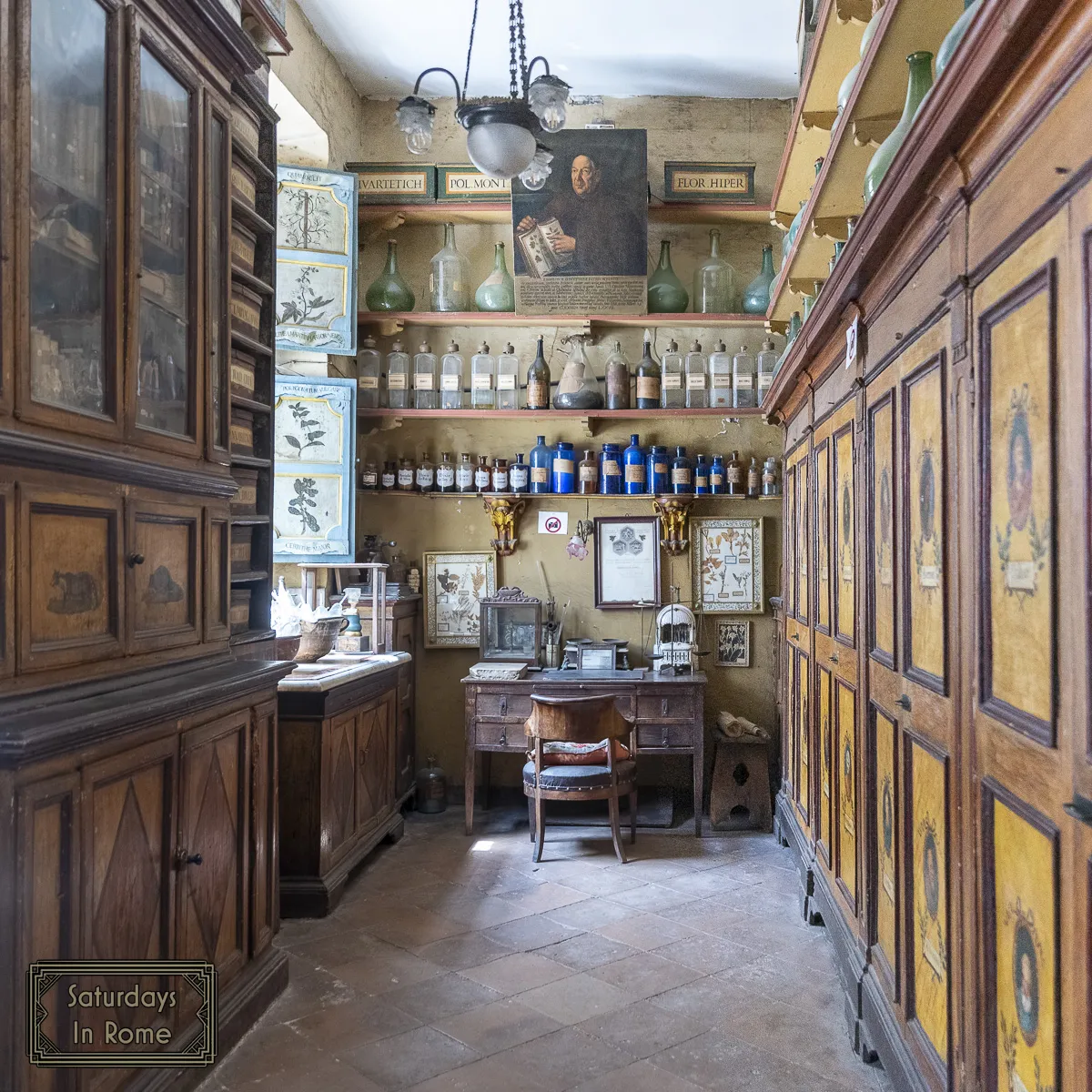 Oldest Pharmacy In Rome - The Study