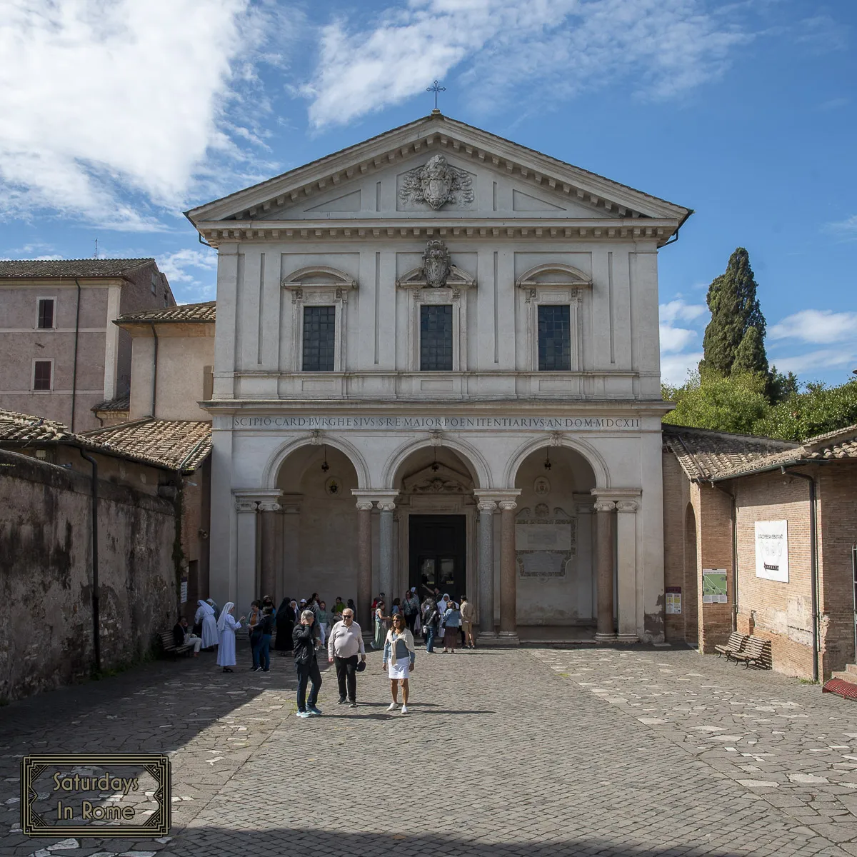 Basilica of St Sebastian Outside The Walls - Church Front