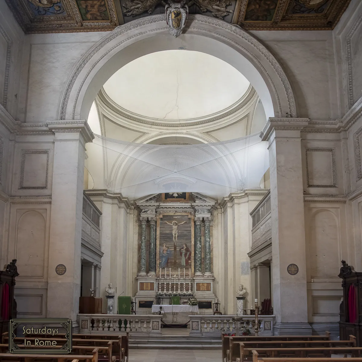 Basilica of St Sebastian Outside The Walls - Altar