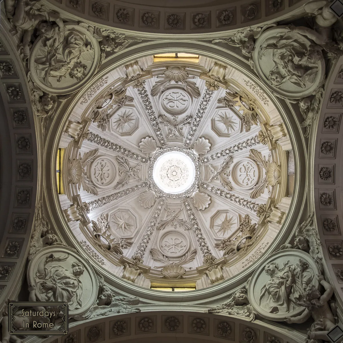 Basilica of St Sebastian Outside The Walls - Domed Ceiling