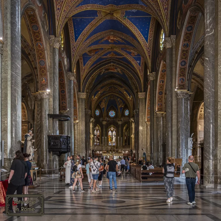 Santa Maria Sopra Minerva Is A Popular Church Not To Miss