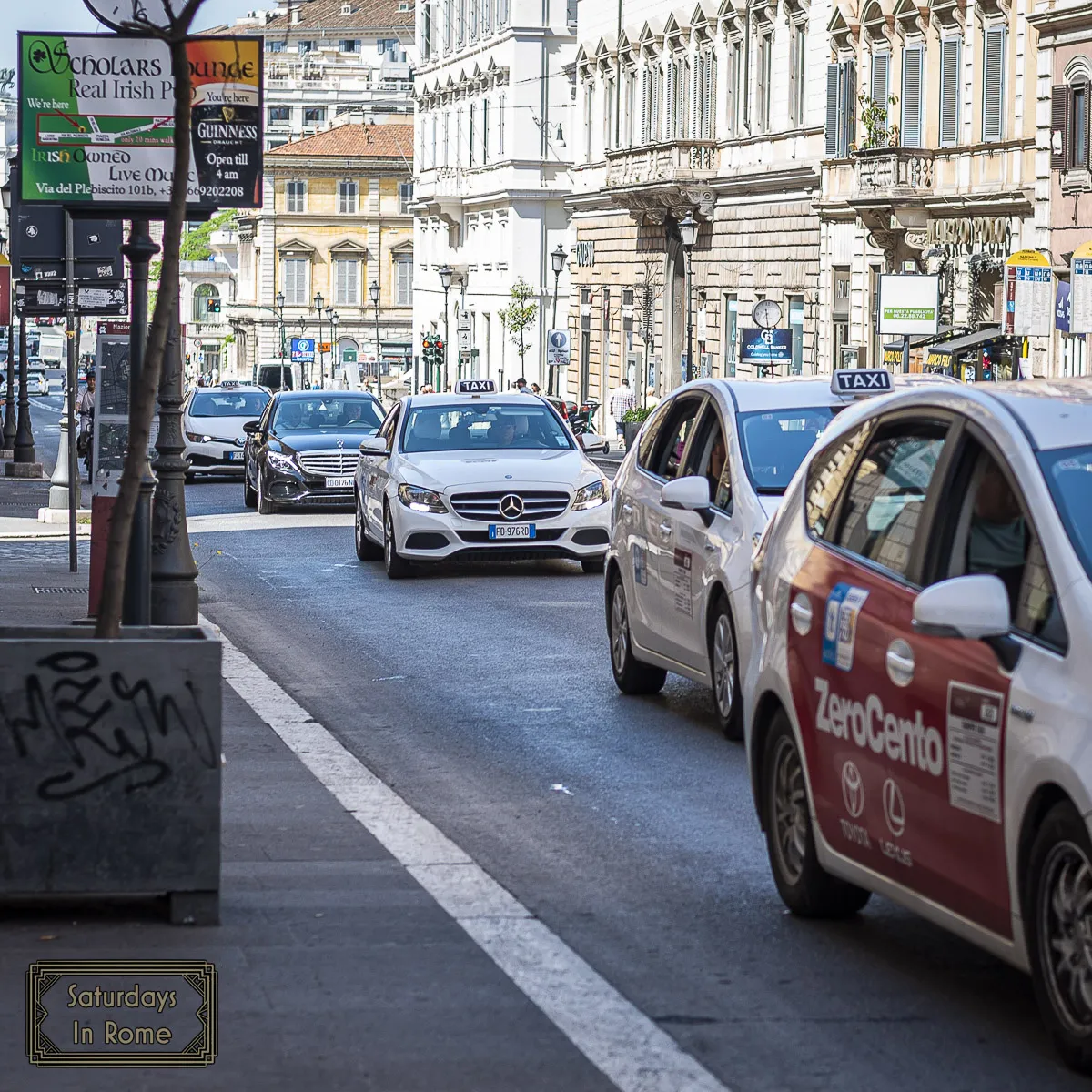 Taxi In Rome - No Hailing