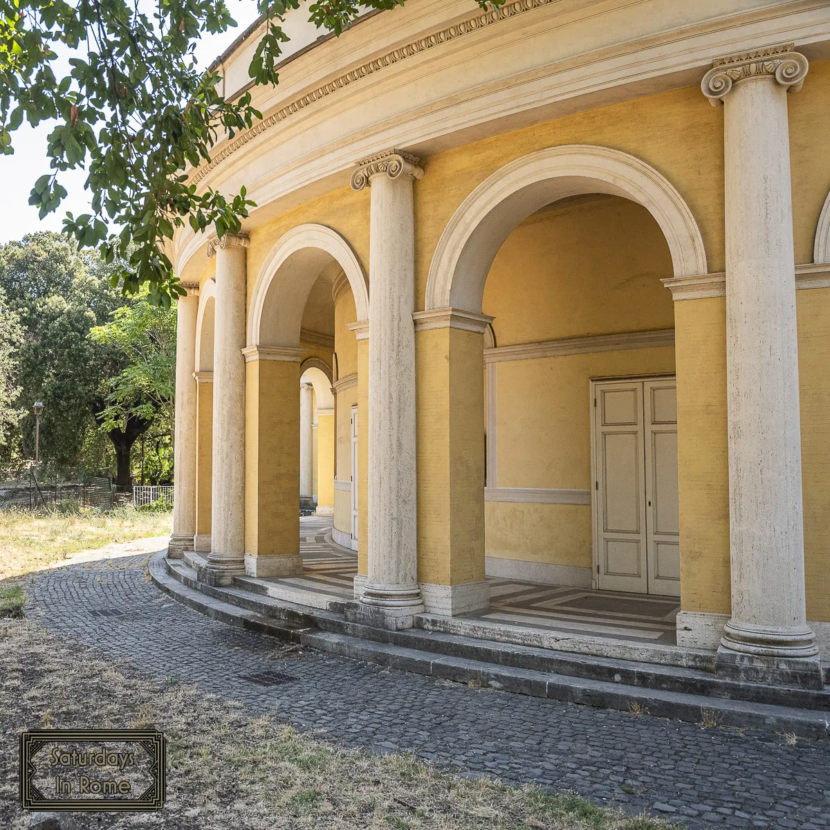 Villa Torlonia - Theater Back