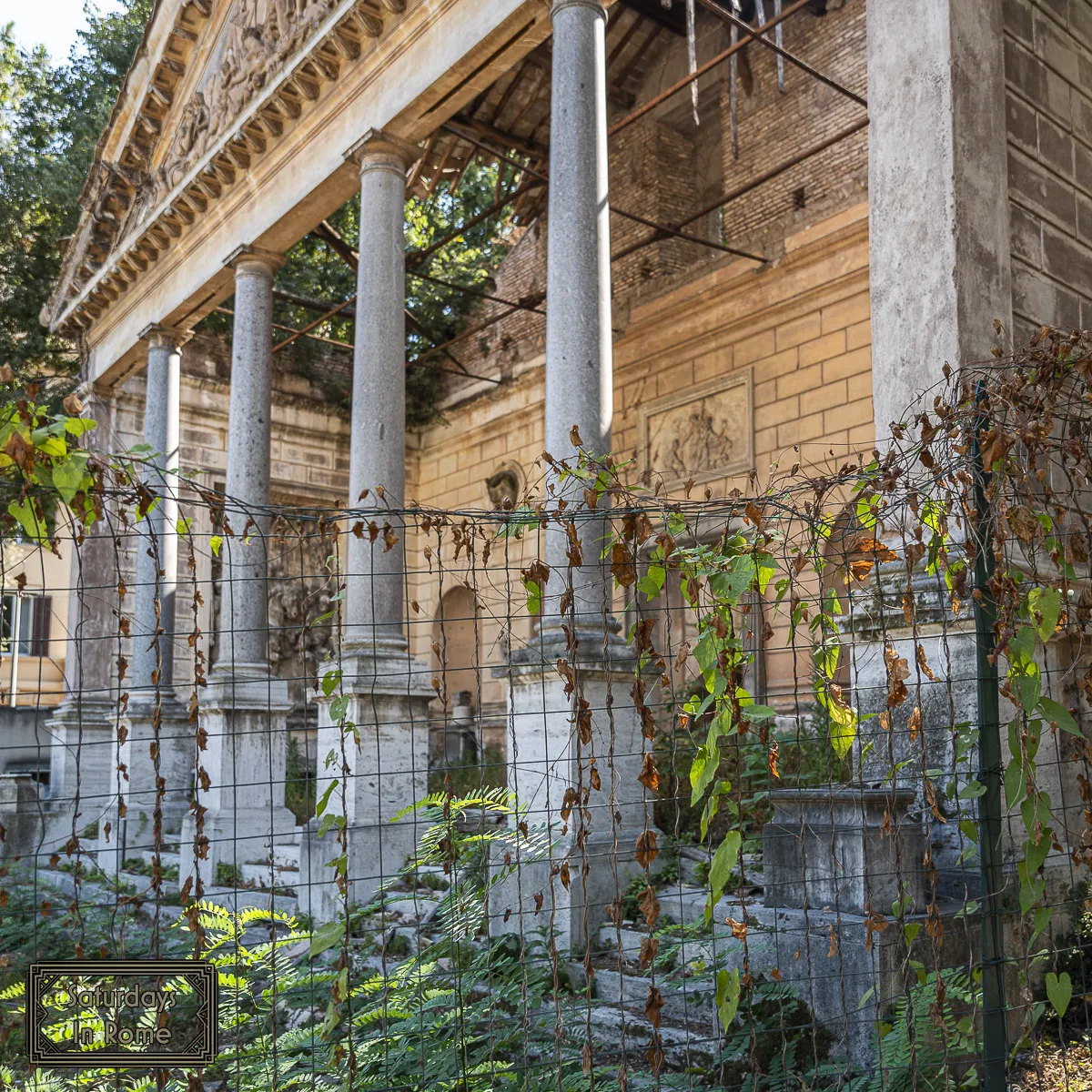 Villa Torlonia - Abandoned Temple Of Saturn