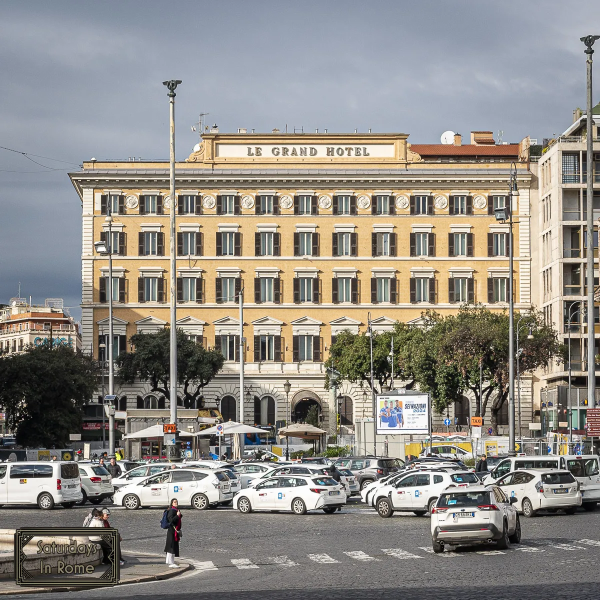 Where to stay in Rome - Le Grand Hotel