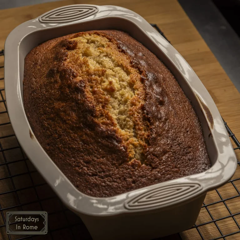 Italian Plum Cake - Cooked