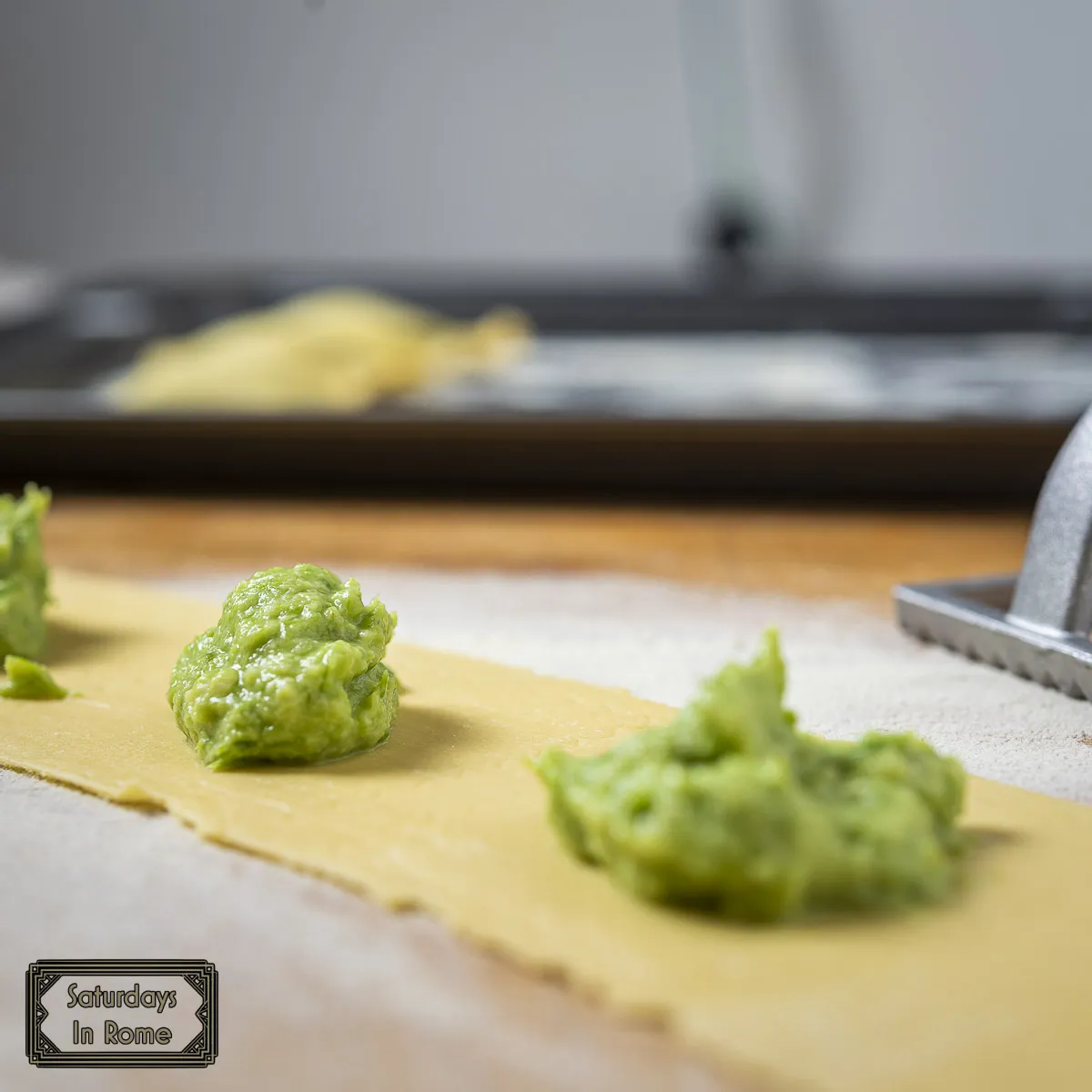 Ravioli Carbonara - Filled Pasta Assembly