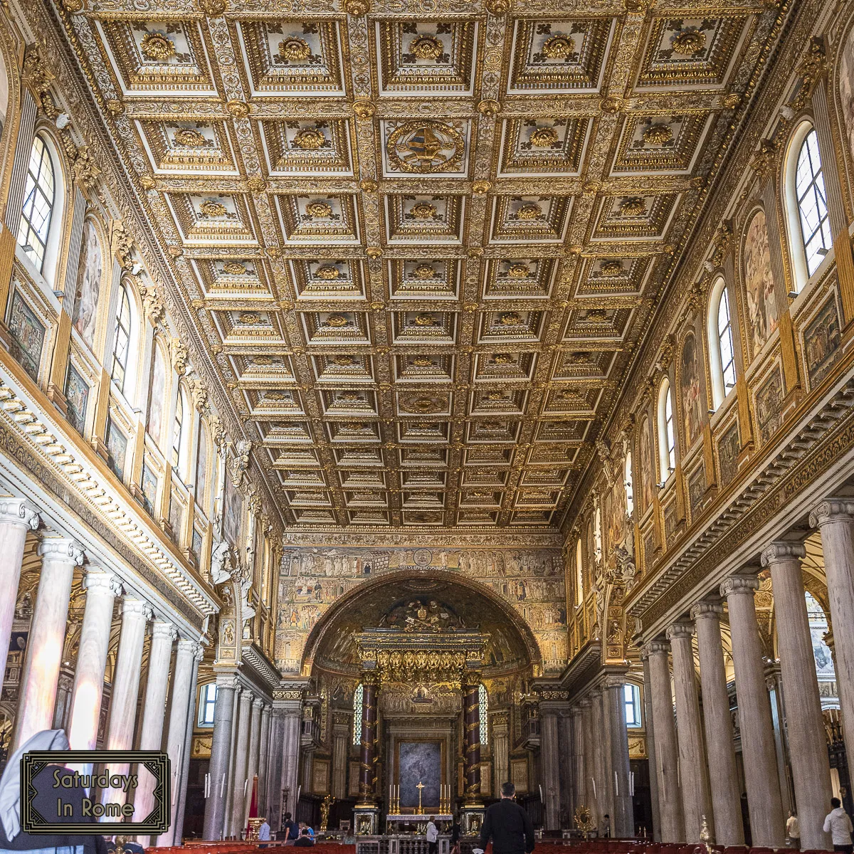 Basilica Of Saint Mary Major - Coffered Ceiling