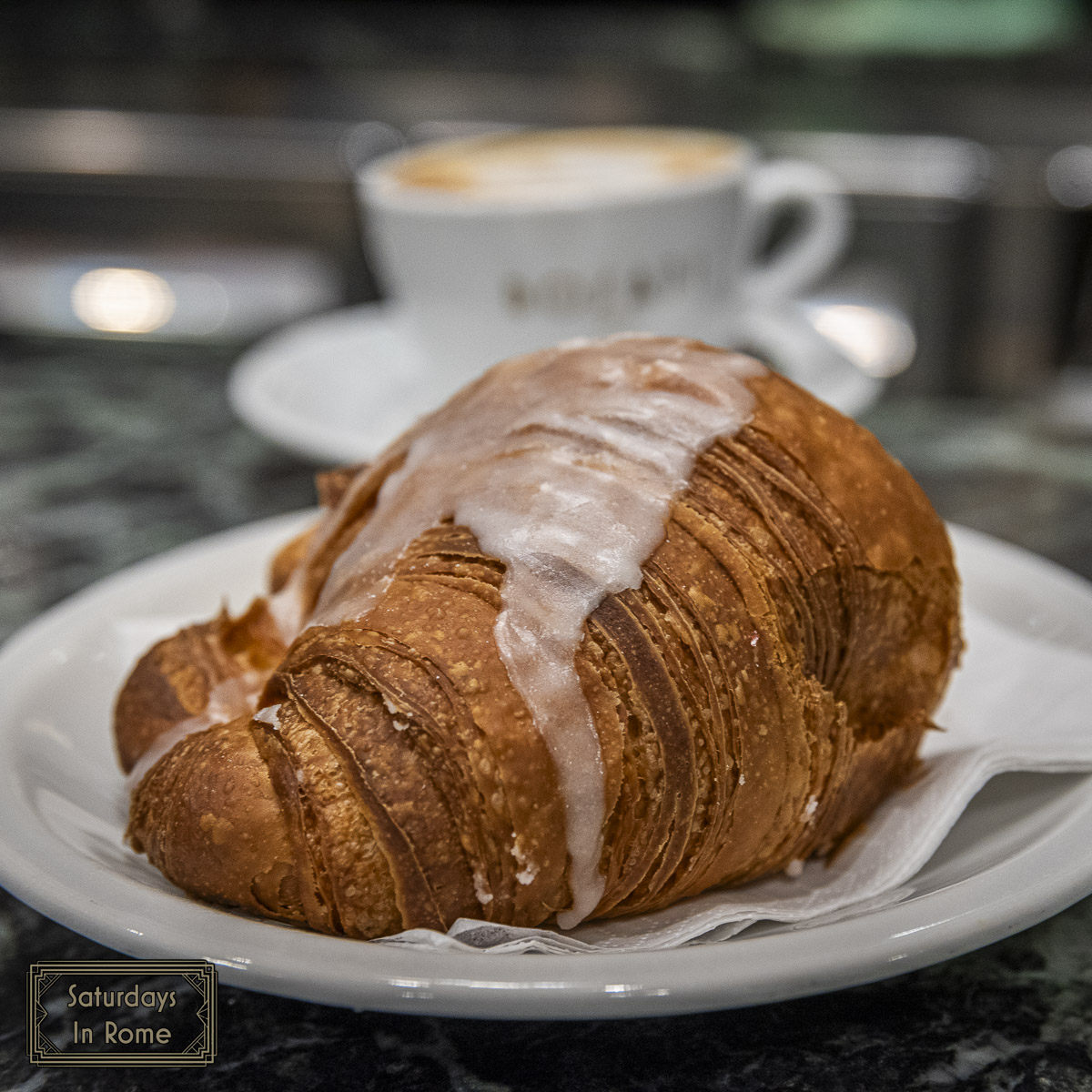 Cornetto Pastry - Glazed