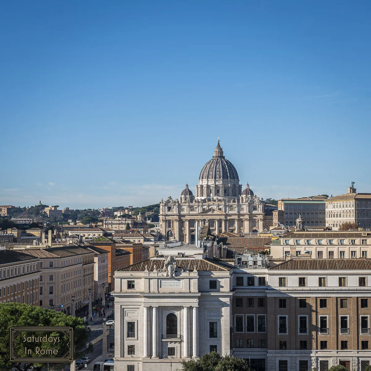 Vatican City from Castel Sant'Angelo