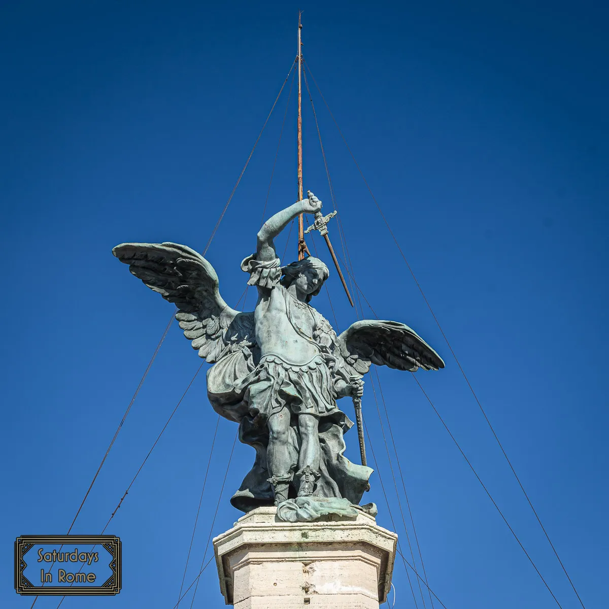 Saint Michael Statue