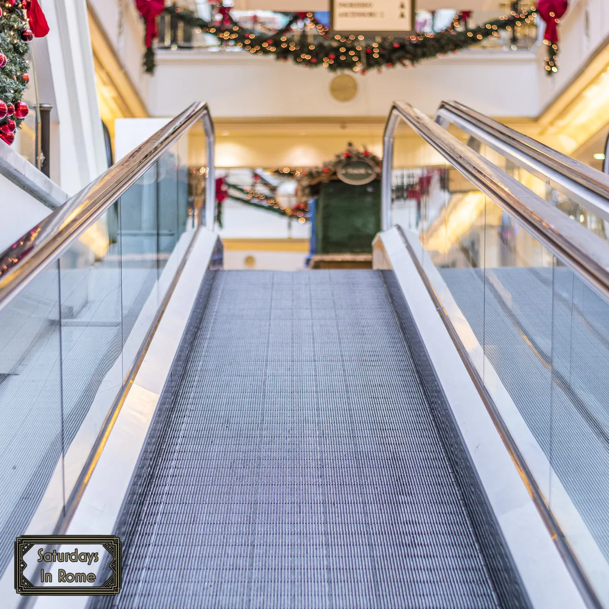 Rome Shopping Mall - More Escalators