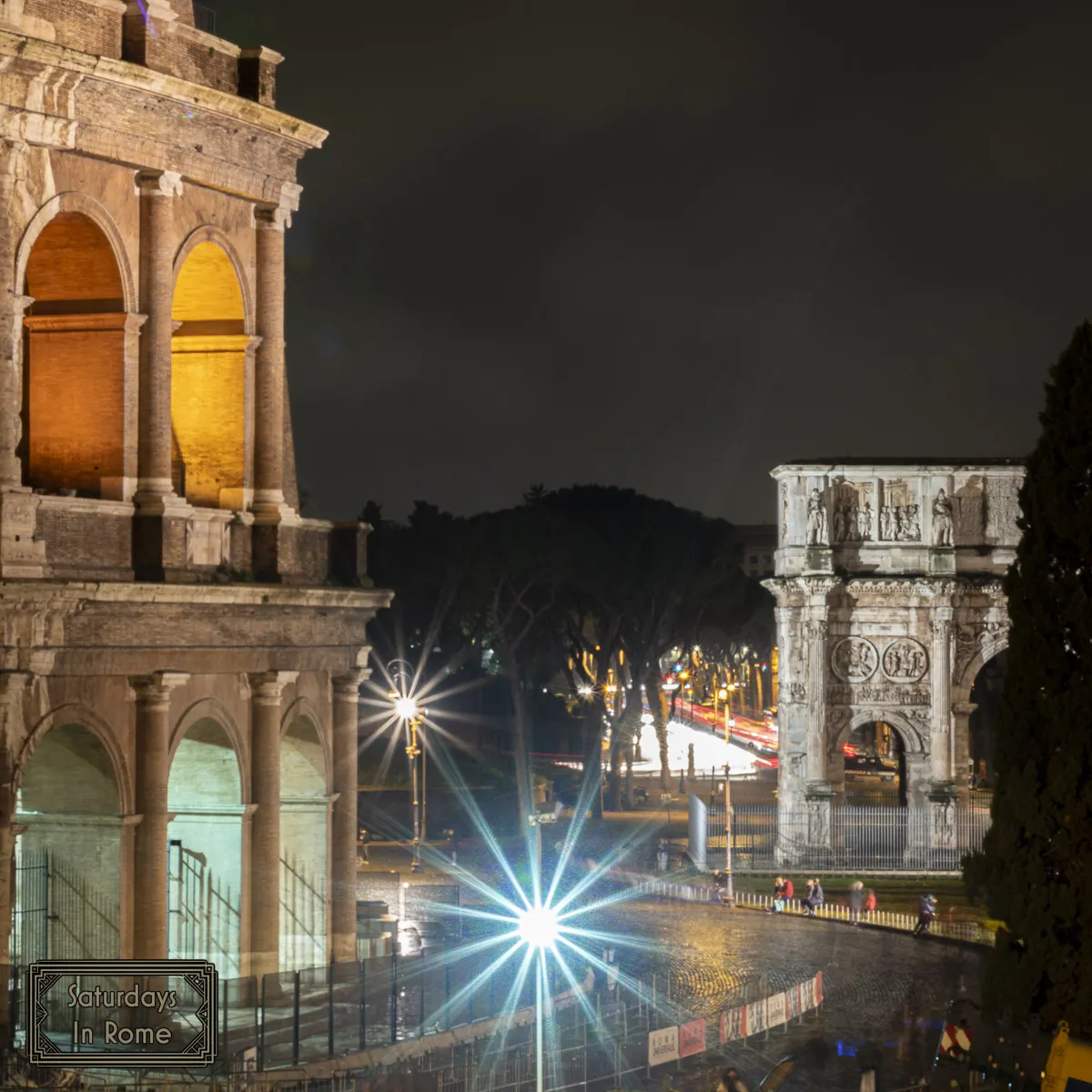 Colosseum Restoration - Arch and Amphitheater