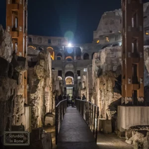 Colosseum Restoration - More Underground